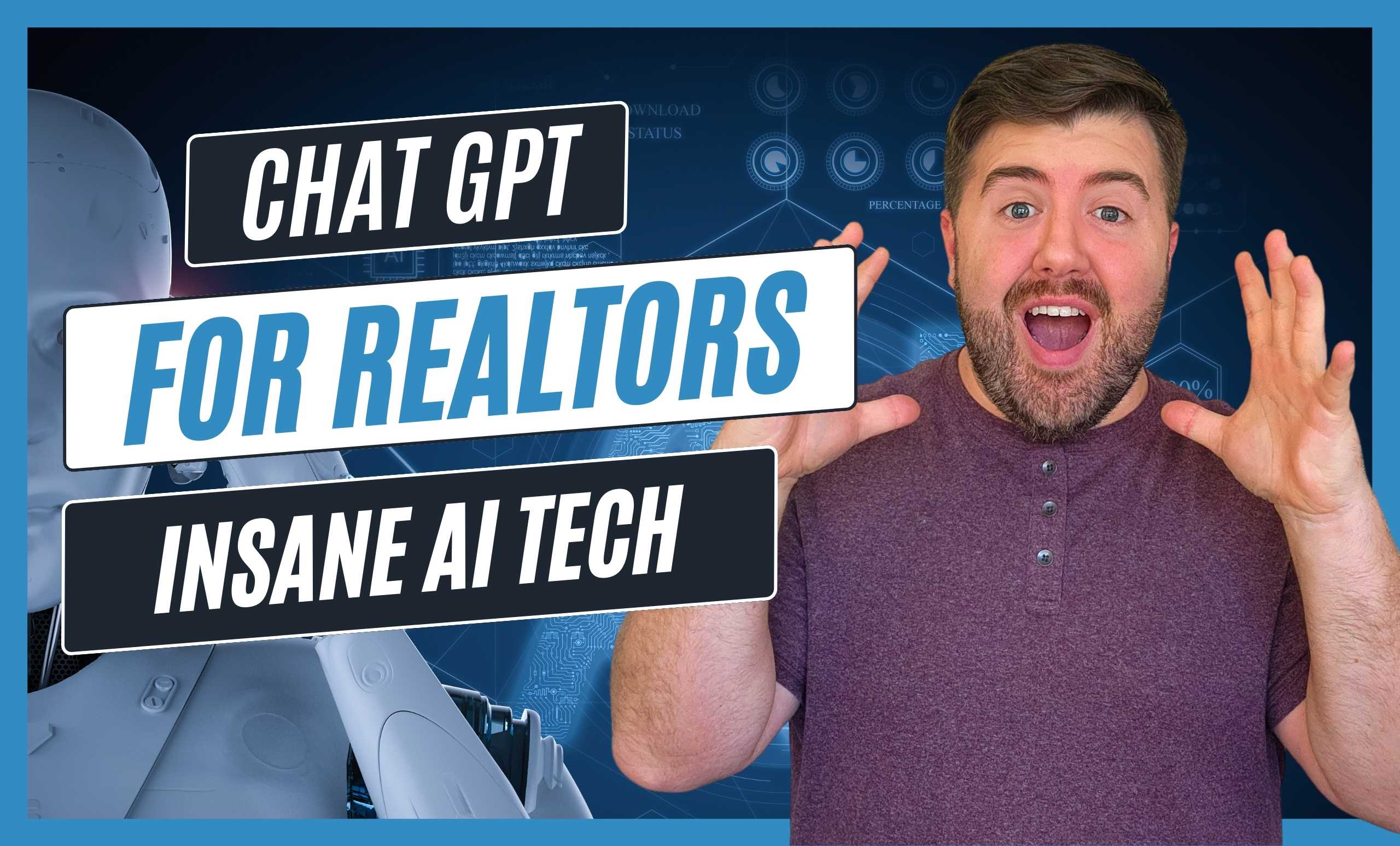 thumbnail of Jacob Shireman looking excited about the Chat GPT AI tool for realtors