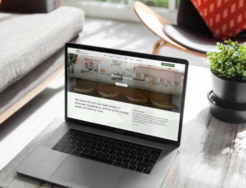 Modern 1-Page Website Template for Real Estate Agents