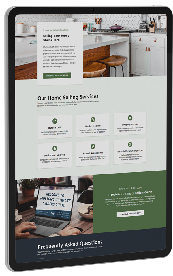 Real Estate site & Sales Funnel Jacob Shireman